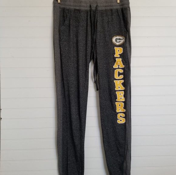 Womens Hunter Green Green Bay Packers Fleece Joggers